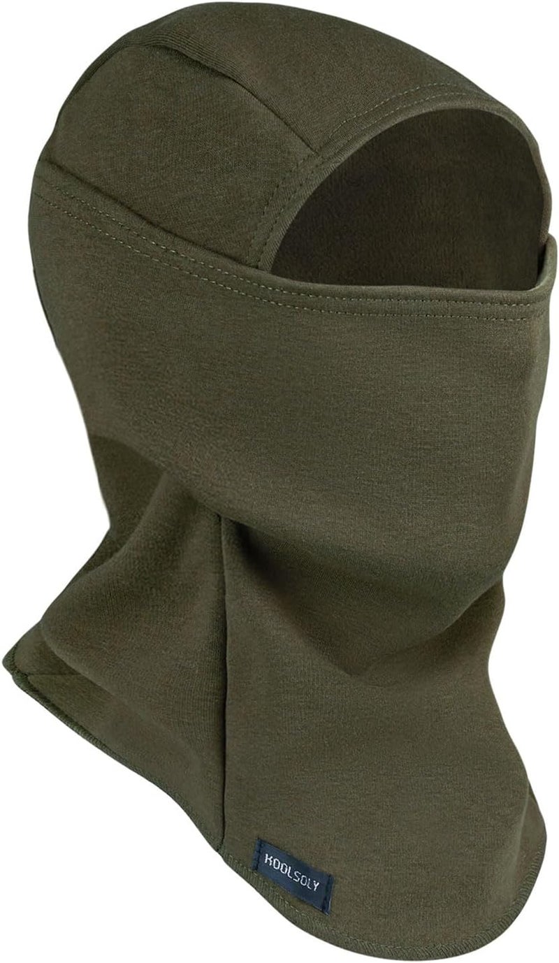 KOOLSOLY Ski Mask Balaclava Cold Weather Warm and Fleece Face Mask Neck Warmer Full Face Mask for Men&Women - Image 2